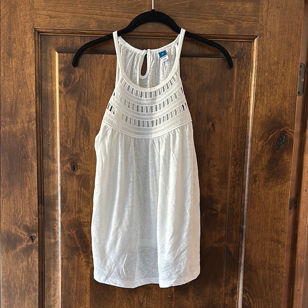 White Sleeveless Women's Top